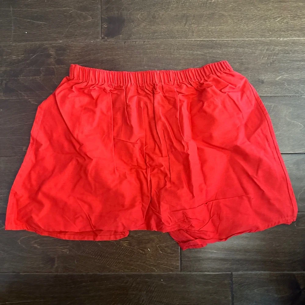 Vintage 1991 Dear Johns Mens Red Dear Santa I Want It All Novelty Boxers Medium